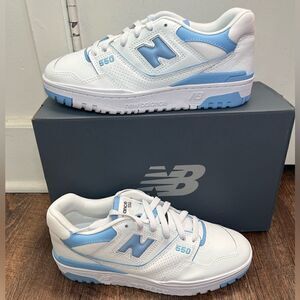 New Balance 550 "White/University Blue" Women's Sneakers Size 9.5   